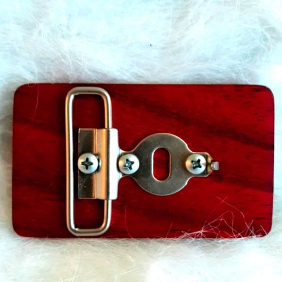 Texas Belt Buckle Handcrafted - Picture 3 of 3